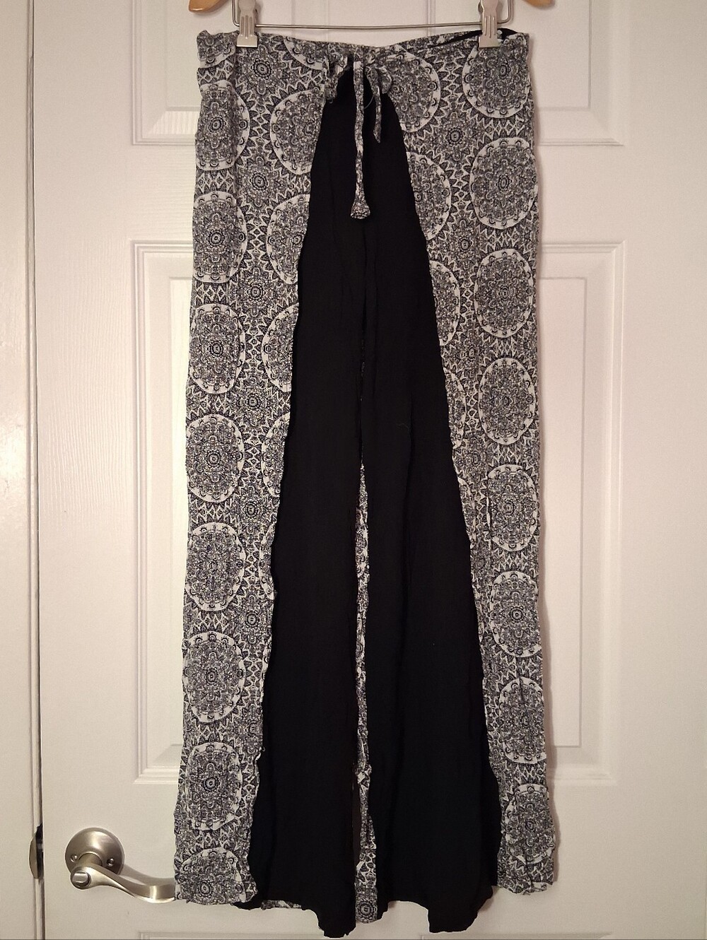 Ladies Large Half Wrap Pants Large